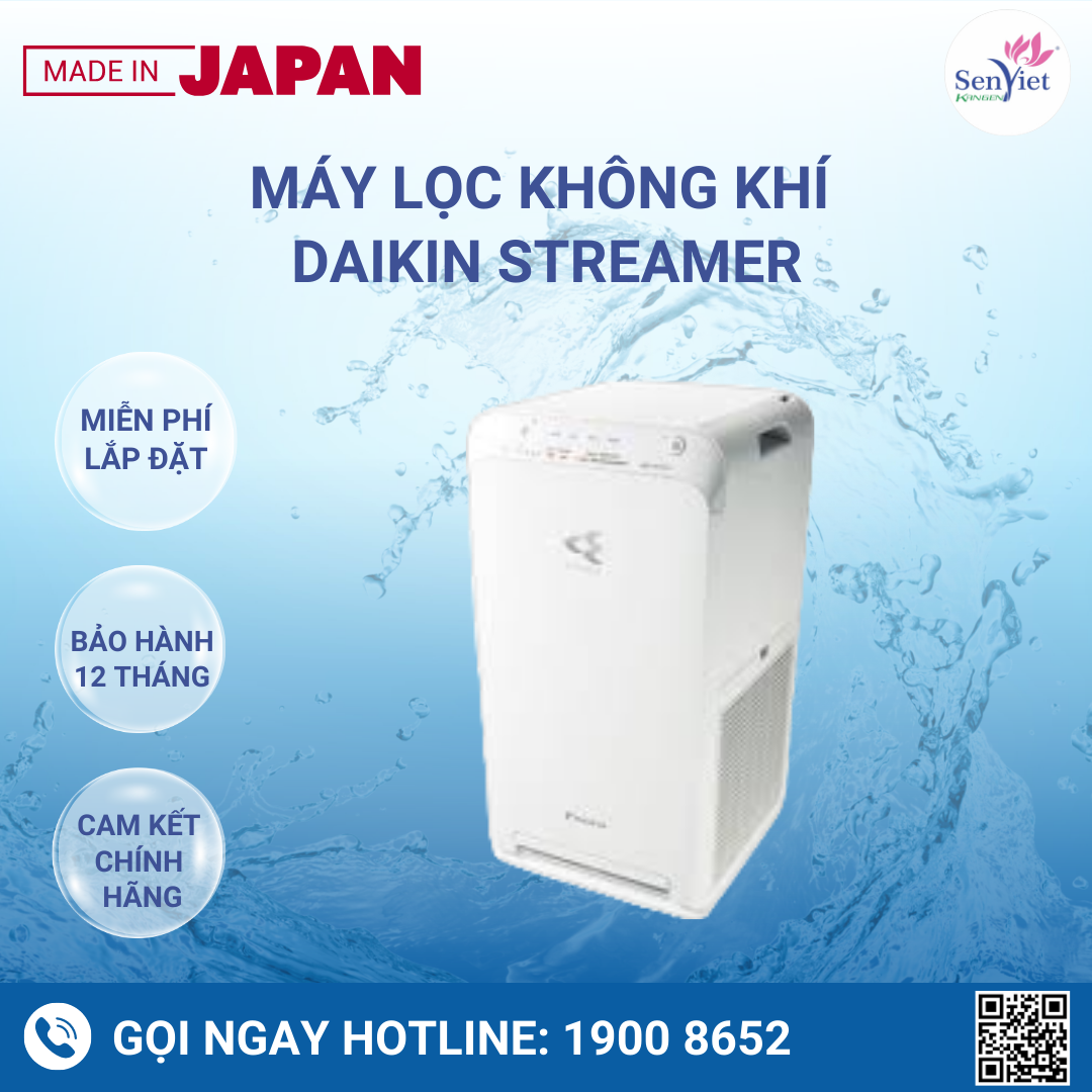 Máy Lọc Không Khí Daikin Streamer