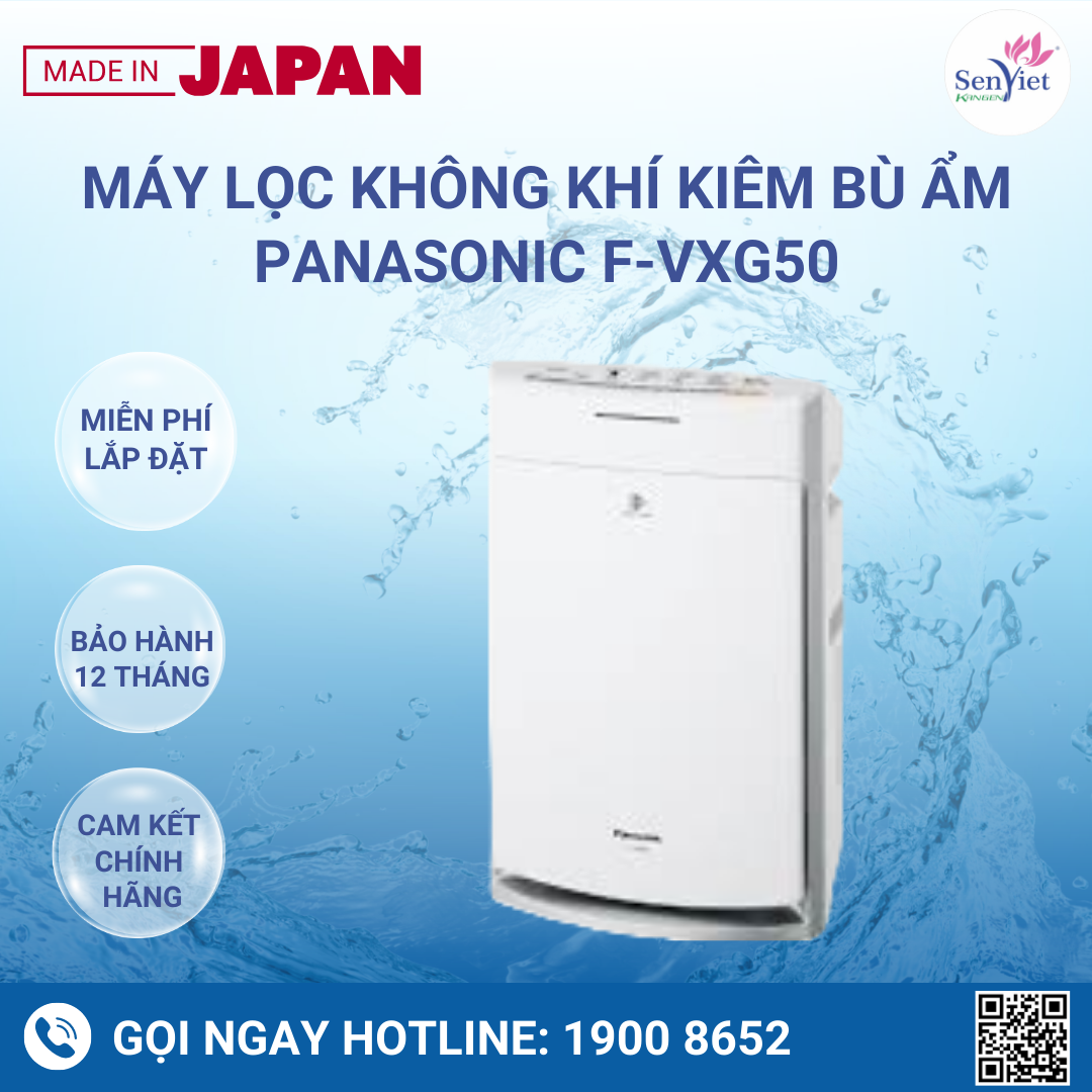 Máy lọc Không Khí Kiêm Bù Ẩm Panasonic F-VXG50