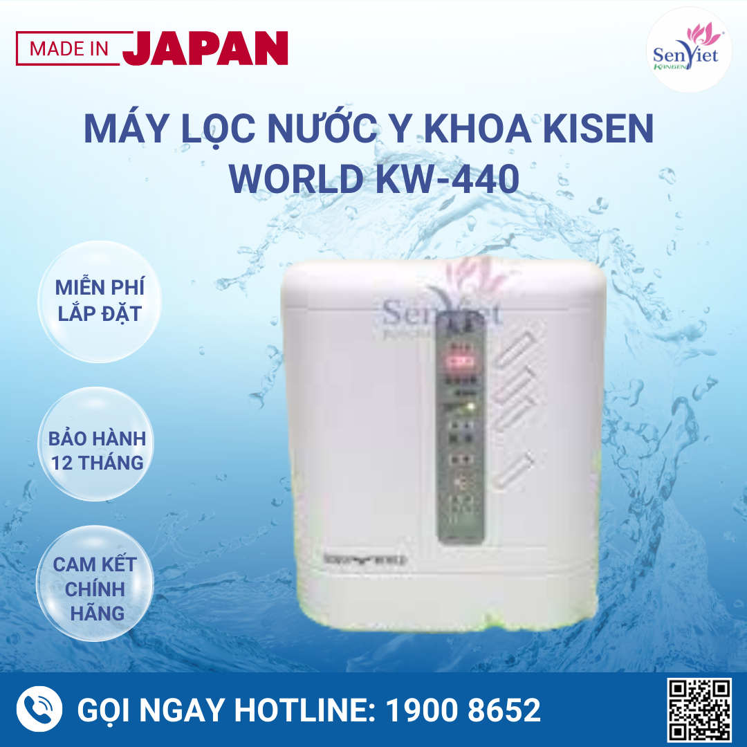 Máy Lọc Nước Y Khoa KISEN WORLD KW-440