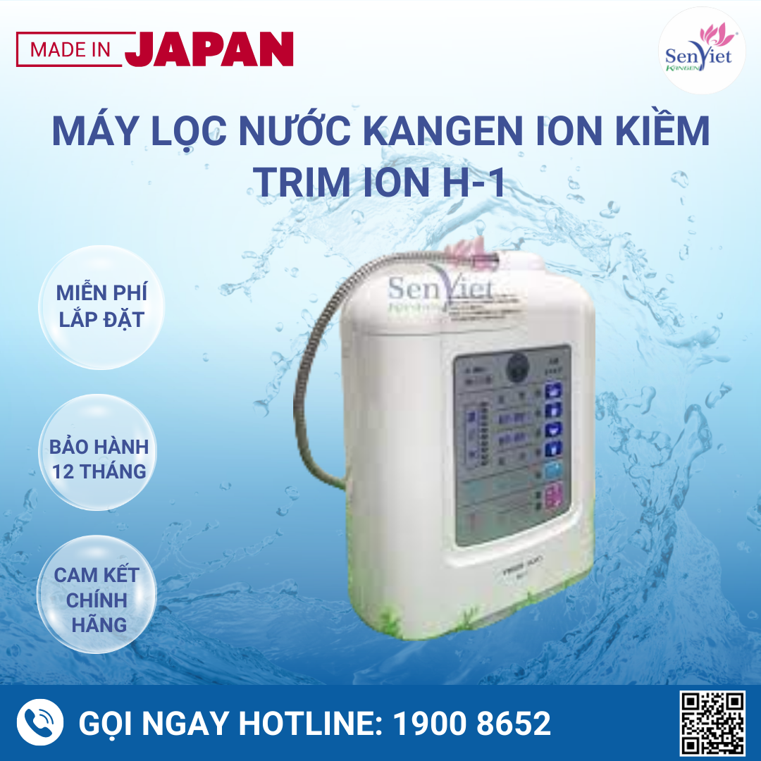 Máy Lọc Nước kangen Ion Kiềm Trim Ion H-1
