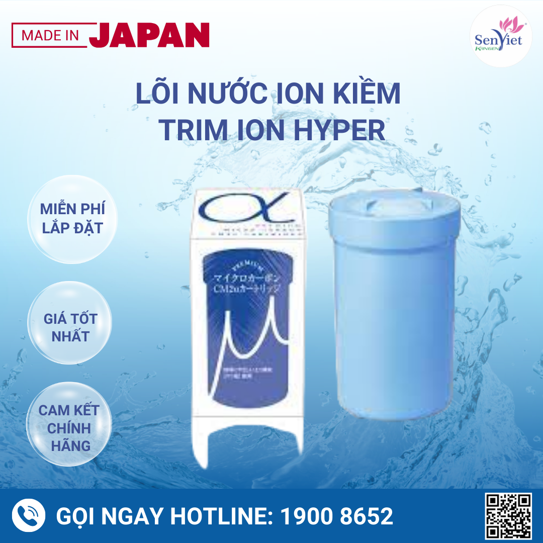 Lõi Nước Ion Kiềm TRIM ION HYPER